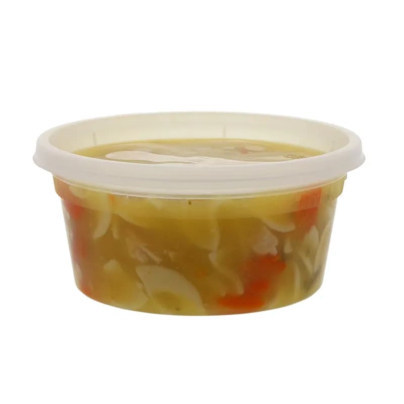 Deli Container Base & Lid Combo 12 OZ PP 240 Count/Pack 1 Packs/Case 240 Count/Case