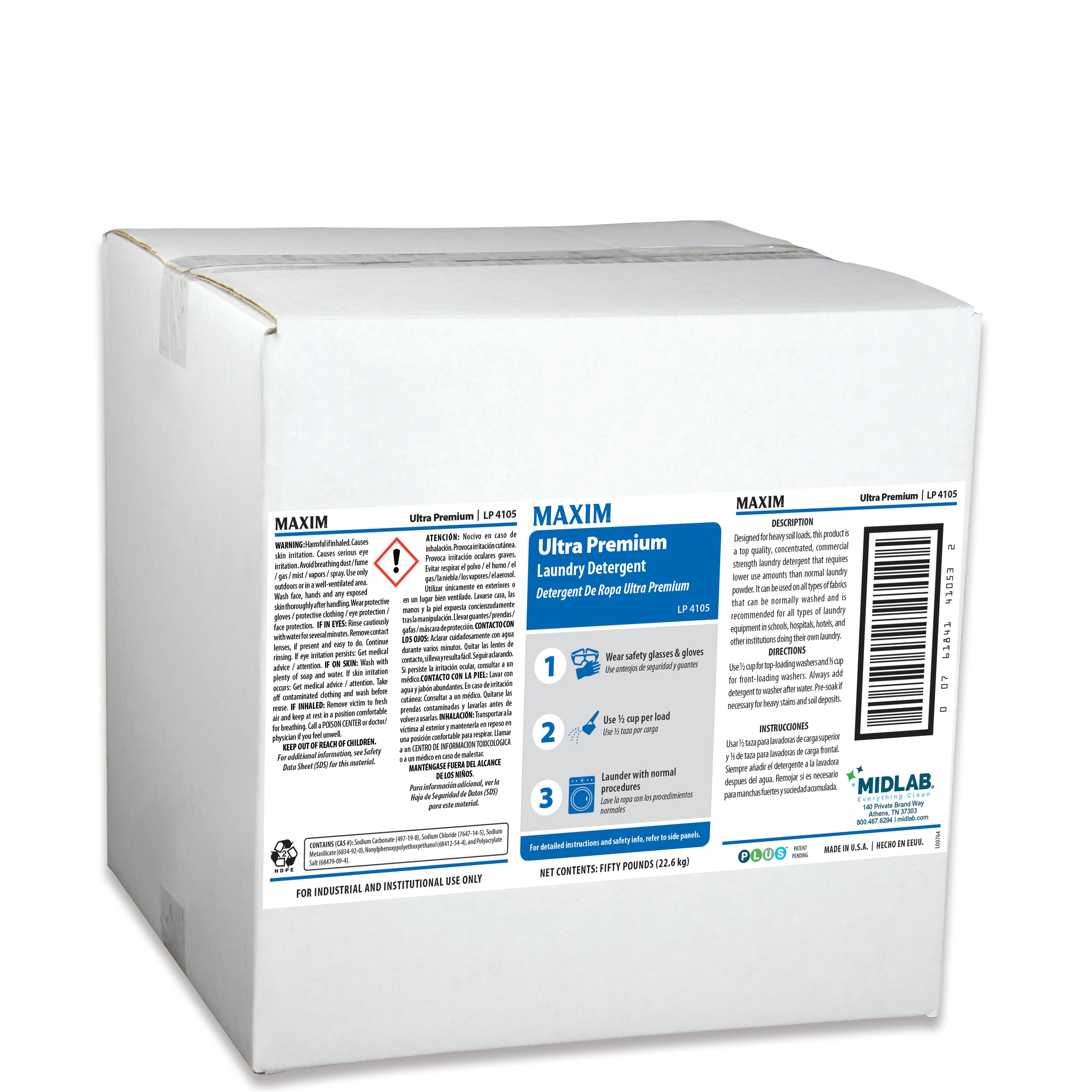 Fresh Scent Laundry Detergent 50 LB Powder 1/Drum