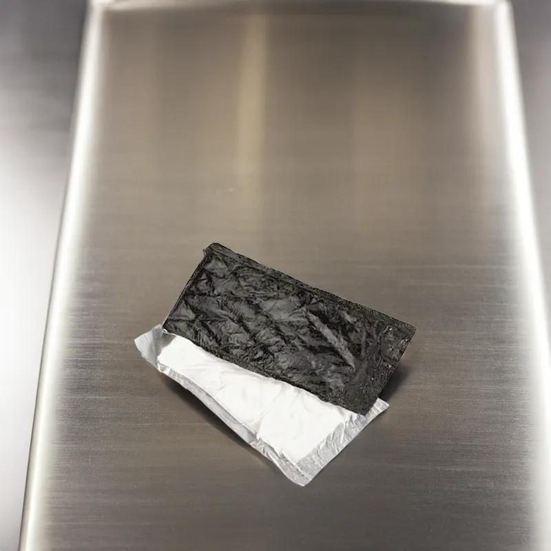 Dri-Loc® Meat Pad 4X6 IN Plastic Cellulose White Black Rectangle Heavy Absorbent 3000/Case