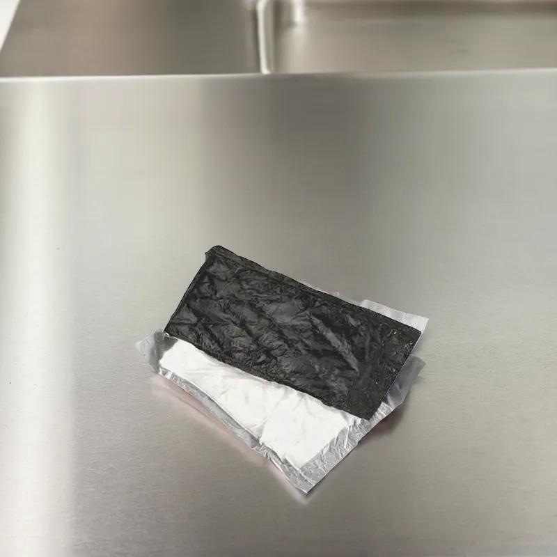 Dri-Loc® Meat Pad 4X6 IN Plastic Cellulose White Black Rectangle Heavy Absorbent 3000/Case