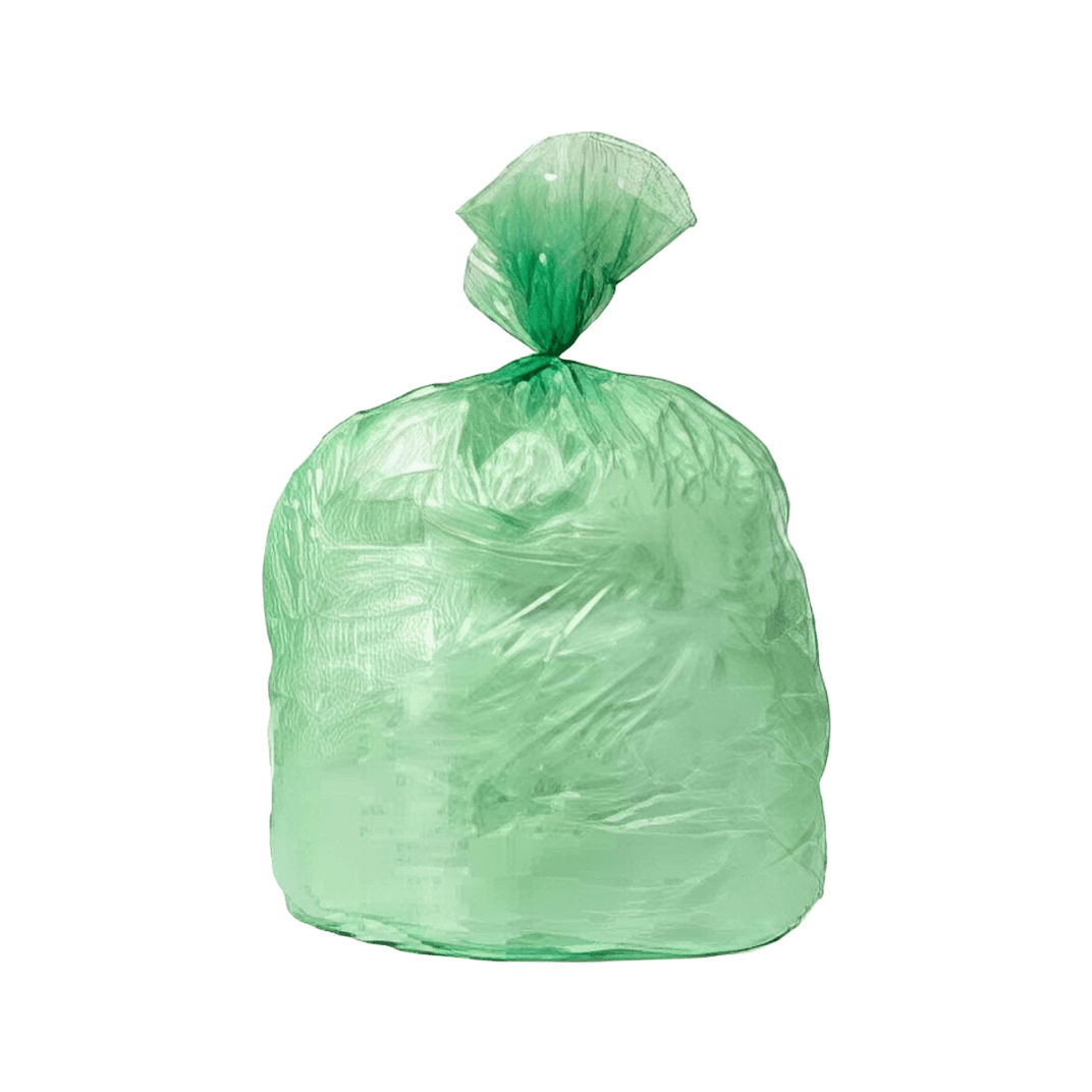Can Liner 28X45 IN Green Plastic 0.7MIL 250/Case