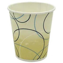 Cold Cup 5 OZ Single Wall Poly-Coated Paper Multicolor Champagne 2500/Case