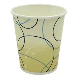 Cold Cup 5 OZ Single Wall Poly-Coated Paper Multicolor Champagne 2500/Case