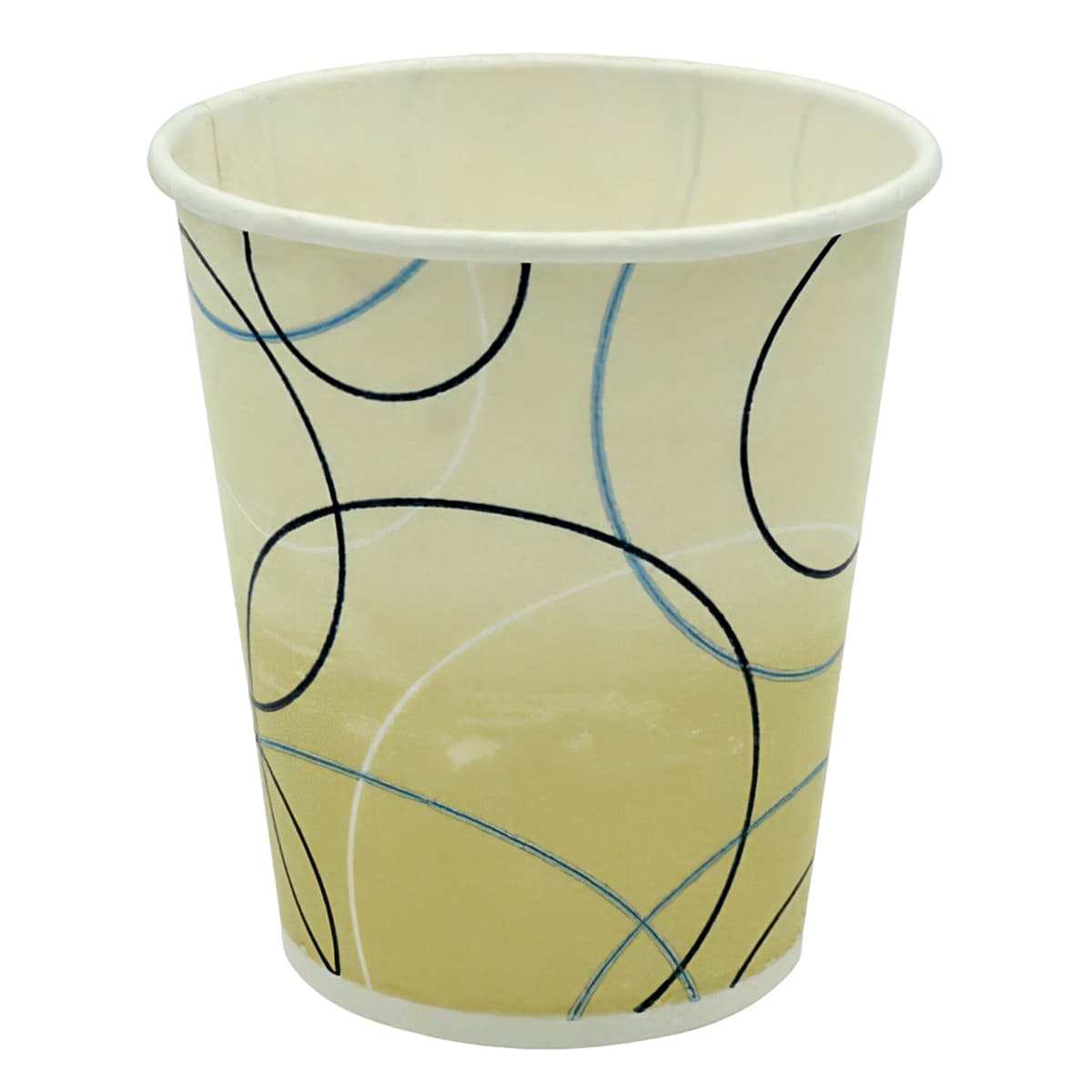 Cold Cup 5 OZ Single Wall Poly-Coated Paper Multicolor Champagne 2500/Case