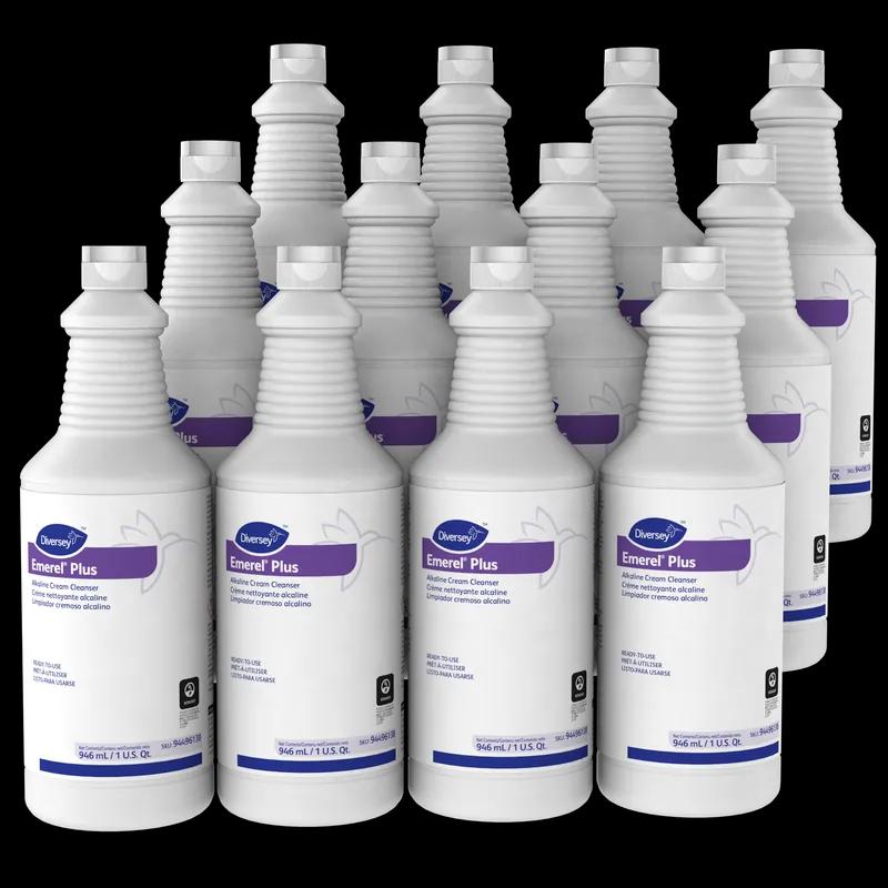 Emerel Odorless Cleanser 32 FLOZ Multi Surface Liquid RTU Abrasive 12/Case