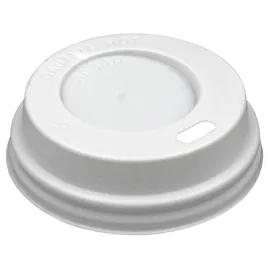 Lid Dome Plastic White For 4 OZ Cup 1000/Case