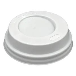 Lid Dome Plastic White For 4 OZ Cup 1000/Case