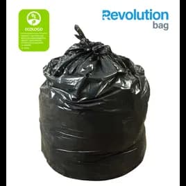 Can Liner 38X58 IN Black Plastic 1.35MIL 100/Case