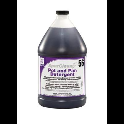 SparClean® Pot and Pan Detergent 56 Pleasant Scent Manual 1 GAL Alkaline Liquid 4/Case