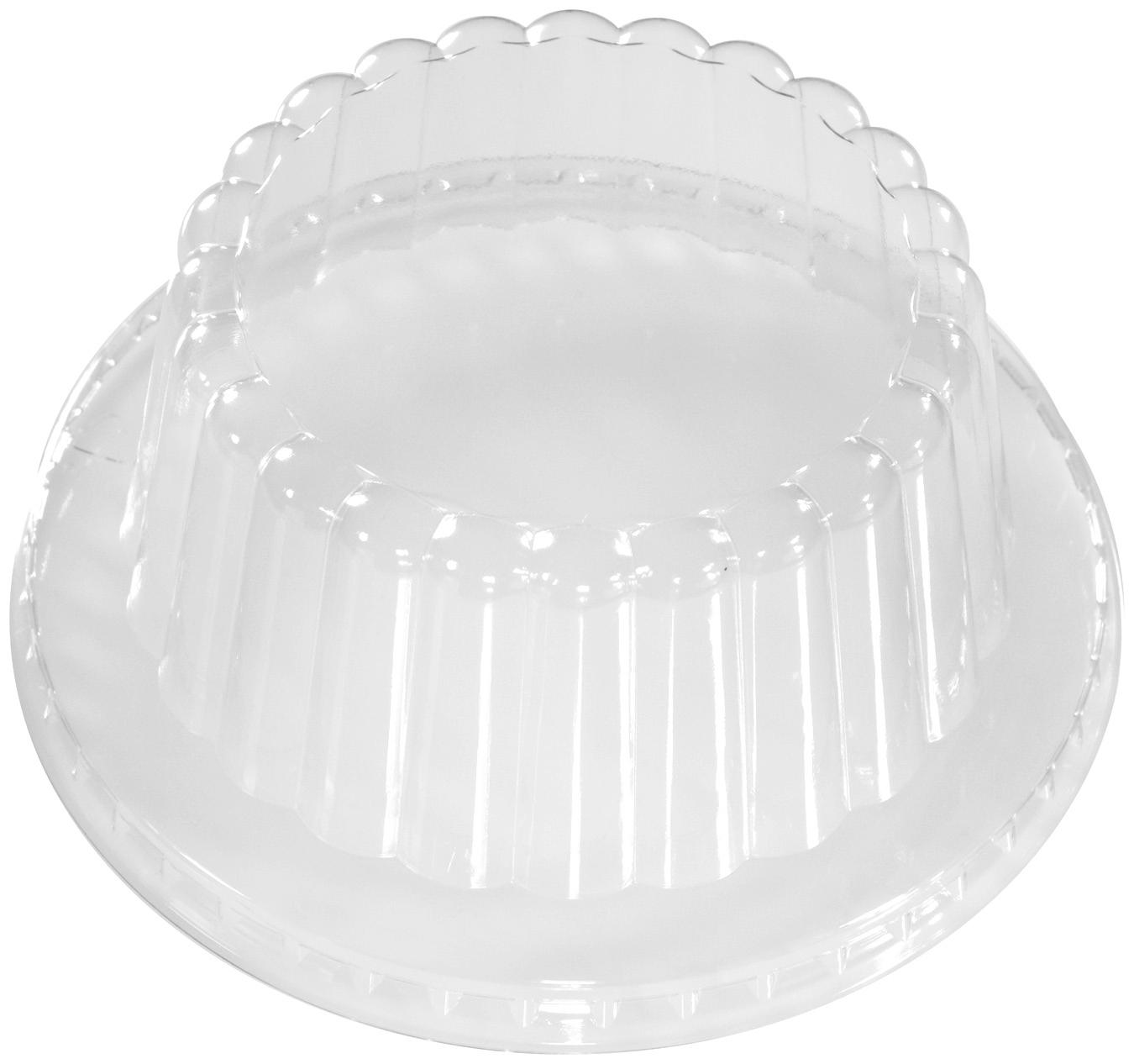 Lid Dome PET Clear Round For 12 OZ Container 1000/Case