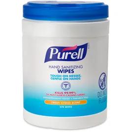 Purell® Hand Sanitizer Wipe 5.15X5.15X6.75 IN Fresh Citrus 270 Sheets/Pack 6 Packs/Case 1620 Sheets/Case