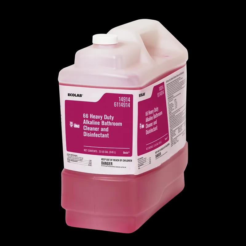 Oasis® Pro 66 Restroom Cleaner Disinfectant 2.5 GAL Bathroom Alkaline Heavy Duty 1/Case