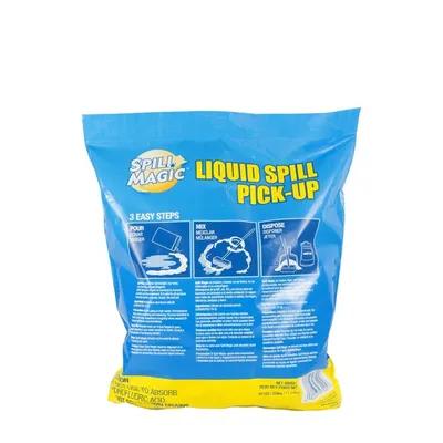 Spill Magic Liquid Spills Absorbent 25 LB White None Powder Bag 1/Pack