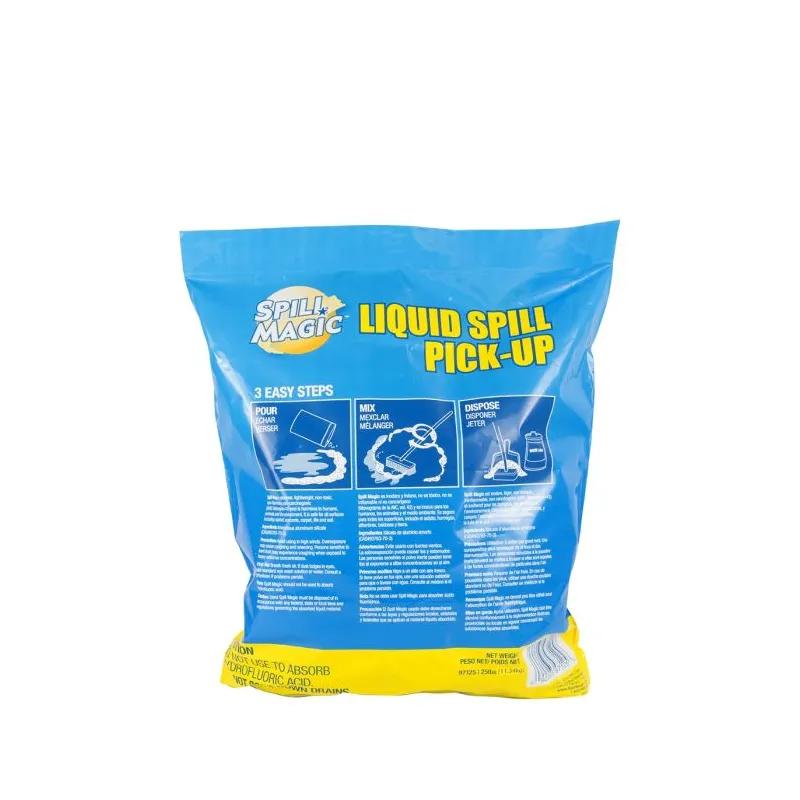 Spill Magic Liquid Spills Absorbent 25 LB White Powder Bag 1/Pack