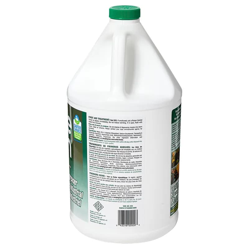 Simple Green® Cleaner & Degreaser 1 GAL Multi Surface Non-Caustic Concentrate Industrial 6/Case