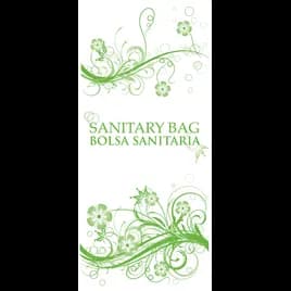 Menstrual Care Sanitary Bag 4X2X8.75 IN White Bleached Kraft Paper 2000/Case