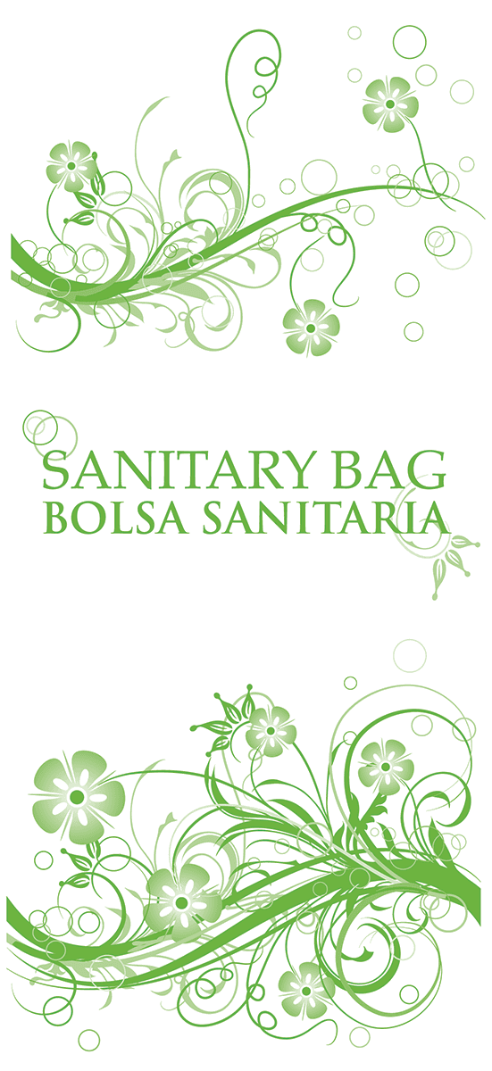 Menstrual Care Sanitary Bag 4X2X8.75 IN White Bleached Kraft Paper 2000/Case