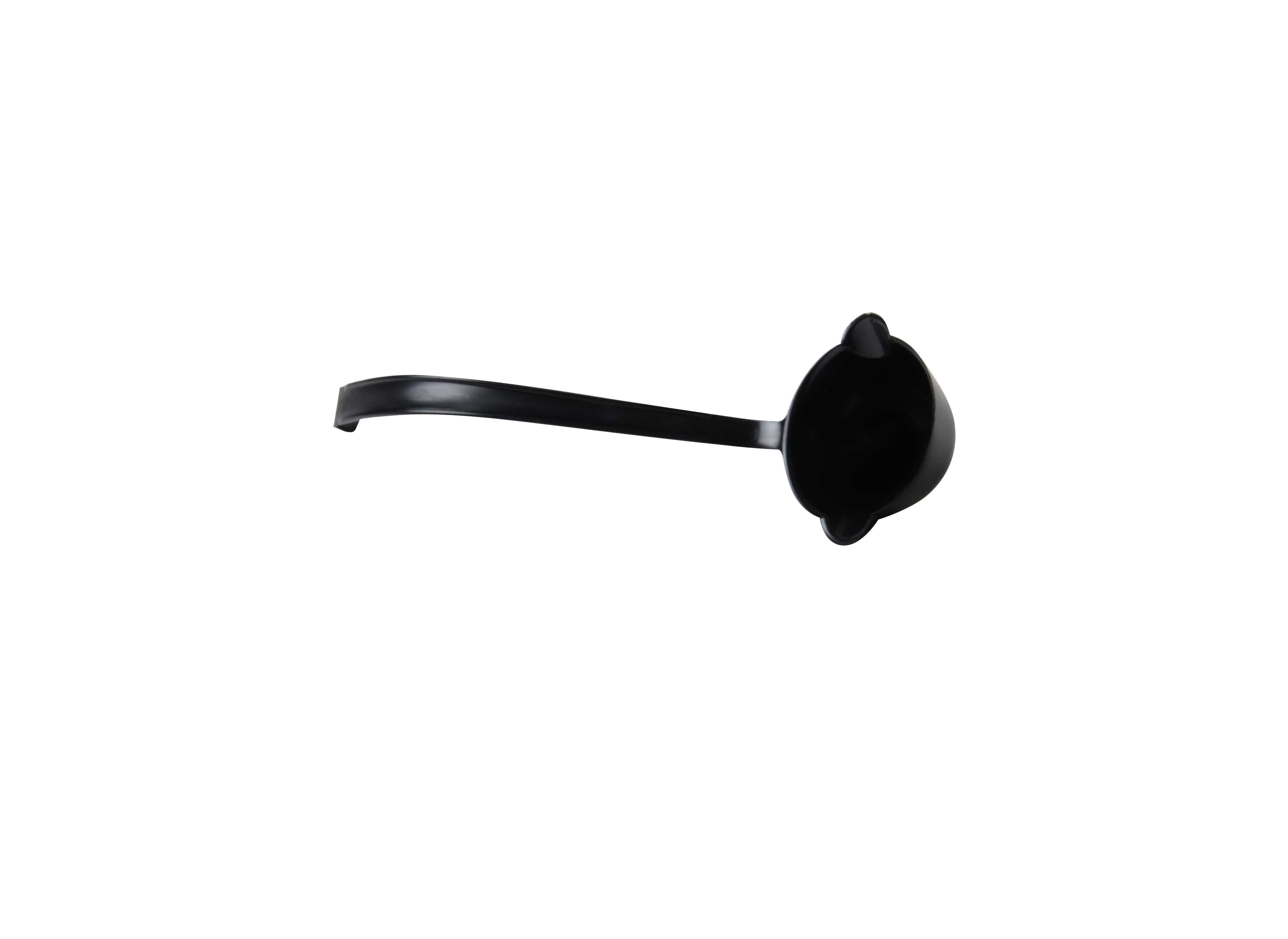 Ladle 1.75 OZ 9 IN PS Black 72/Case