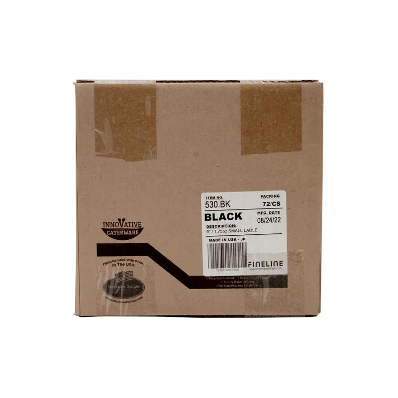 Ladle 1.75 OZ 9 IN PS Black 72/Case