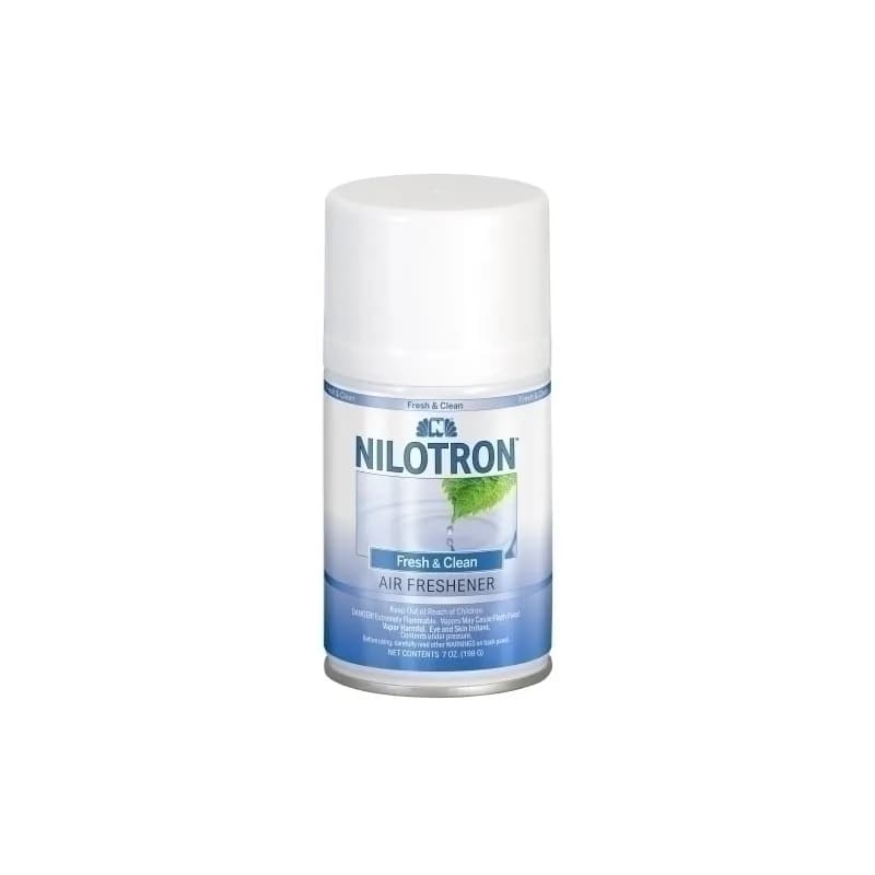 Super N® Nilotron® Air Freshener Fresh & Clean Aerosol 7 FLOZ Metered Refill 12/Case