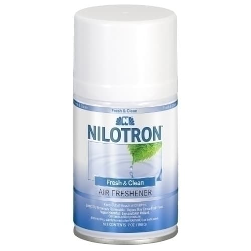 Super N® Nilotron® Air Freshener Fresh & Clean Aerosol 7 FLOZ Metered Refill 12/Case