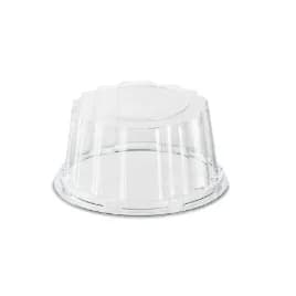 Lid Dome 4.72X2.36 IN Plastic For Container 250/Case