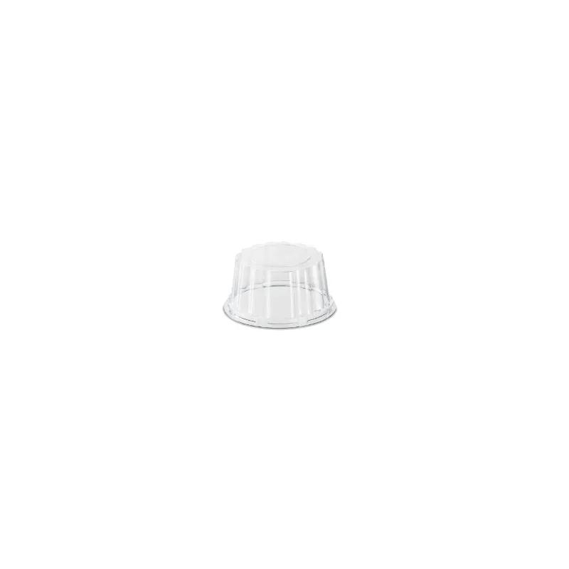 Lid Dome 4.72X2.36 IN Plastic For Container 250/Case
