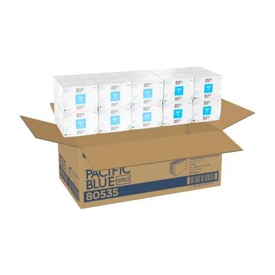 Pacific Blue Select Antiseptic Wipe 13X9.5 IN 1PLY 1/4 Fold 50 Sheets/Pack 20 Packs/Case 1000 Sheets/Case