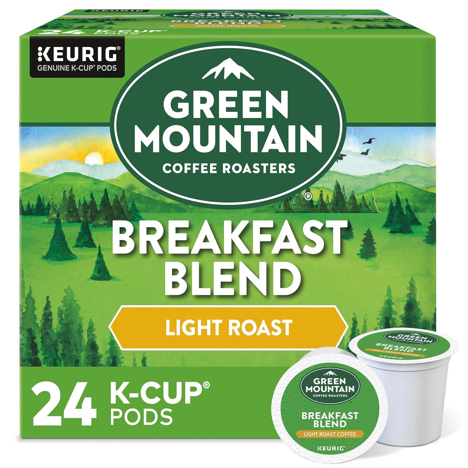 Green Mountain Coffee Breakfast Blend Coffee K-Cup 24/Pack