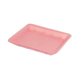 8HL Meat Tray 10X8X1.17 IN Polystyrene Foam Rose Heavy 400/Case