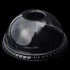 Victoria Bay 92 Series Lid Dome 3.6X1.8 IN PET Clear For 12-16 OZ Tall & 9 OZ Squat Cup With Hole 50 Count/Pack 20 Packs/Case