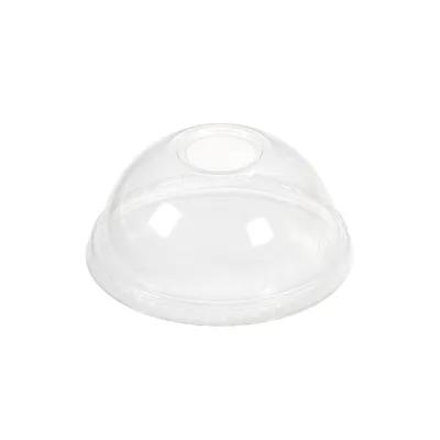 KODACUP Lid Dome 3.6X1.8 IN PET Clear For OZ 12-16 OZ Tall & 9 OZ Squat Cup With Hole 1000/Case
