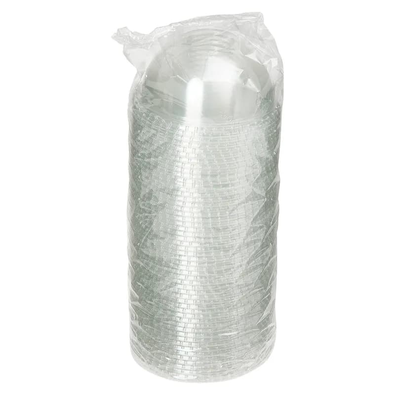Victoria Bay 92 Series Lid Dome 3.6X1.8 IN PET Clear For 12-16 OZ Tall & 9 OZ Squat Cup With Hole 50 Count/Pack 20 Packs/Case