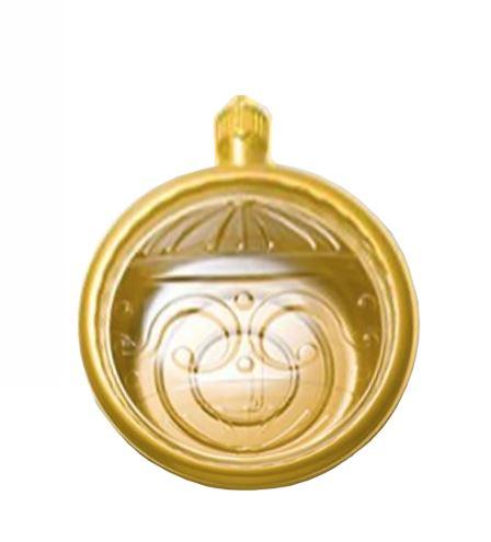 Take-Out Container Base & Lid Combo With Dome Lid Large (LG) 64 OZ Plastic Assorted Ornament Round 50/Case