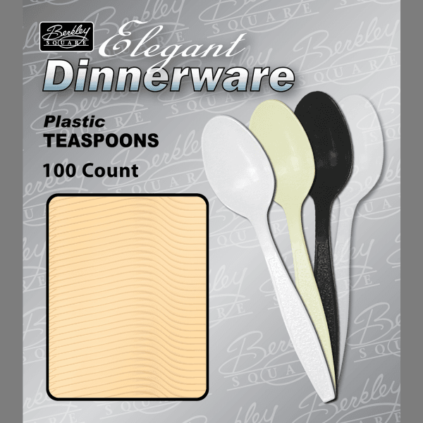Teaspoon PS Beige Heavy Duty 1000/Case
