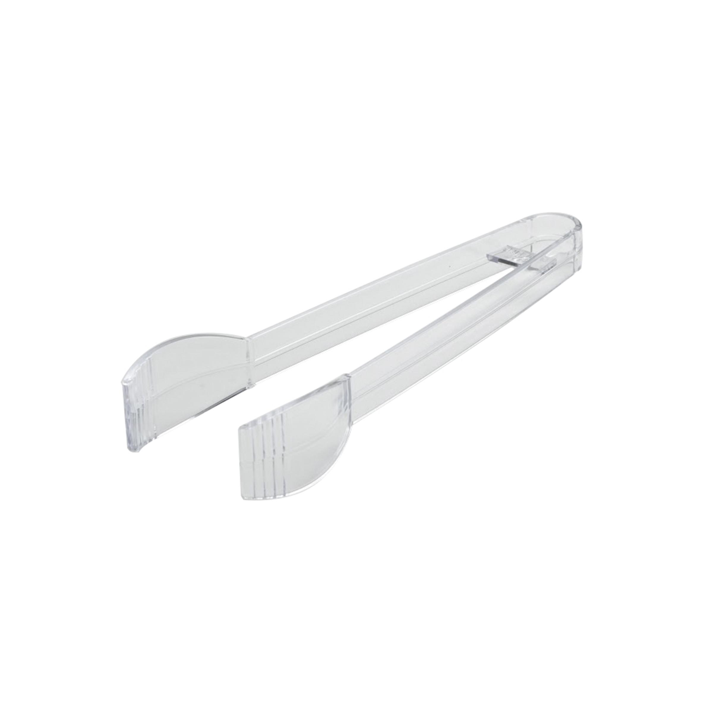 Tongs Plastic Clear 144/Case