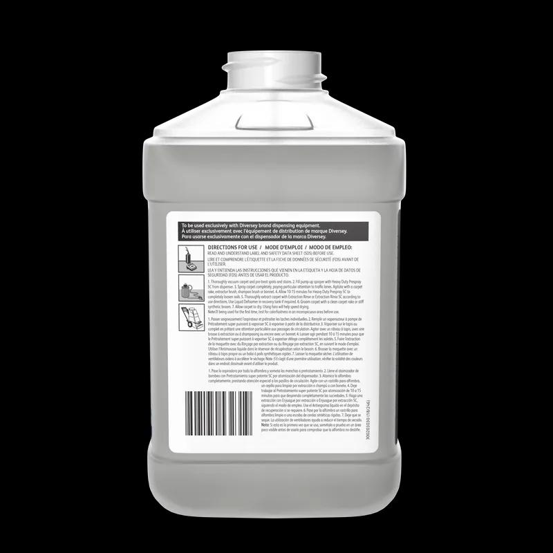 Diversey Floral Carpet Pretreatment 2.5 L Heavy Duty Liquid Concentrate For J-Fill® 2/Case