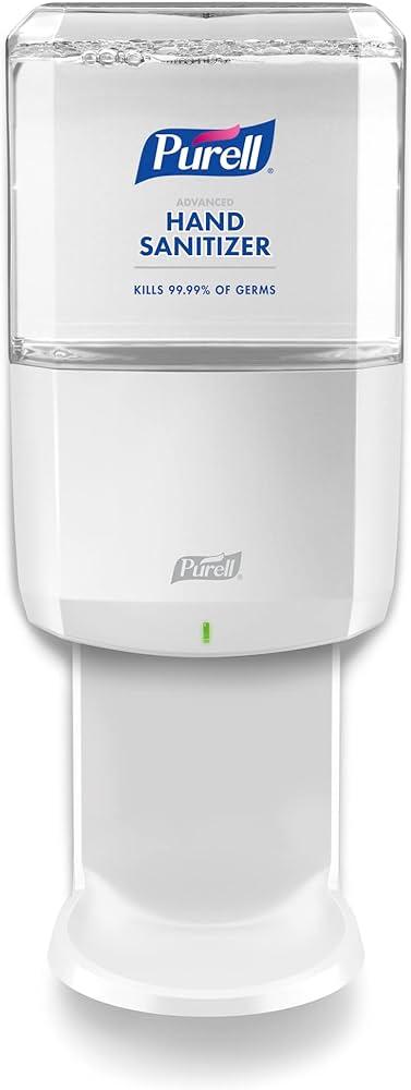 Purell® ES8 Hand Sanitizer Dispenser White Touchless No Drip 9/Case