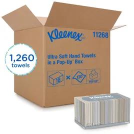 Kleenex® Folded Paper Towel 8.9X10 IN White Coreless Pop-Up 70 Sheets/Pack 18 Packs/Case 1260 Sheets/Case