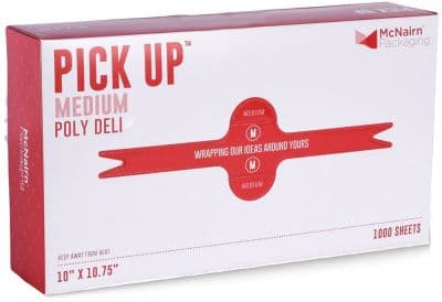PICK UP™ Deli Sheets 10X10.75 IN Medium High Density Grease Resistant Moisture Resistant 10000/Case
