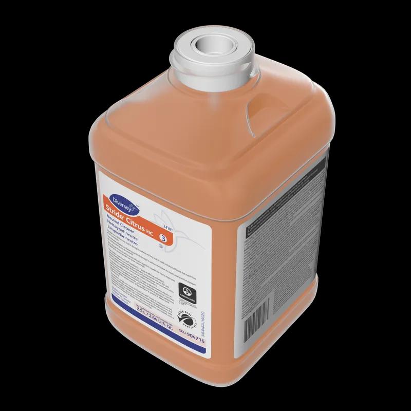 Stride HC Citrus Scent All Purpose Cleaner 2.5 L Daily Neutral Liquid Concentrate Kosher For J-Fill® 2/Case