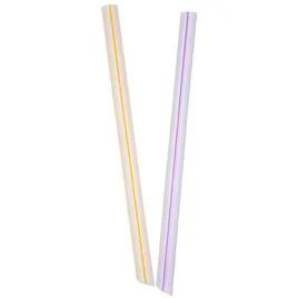 Colossal & Boba Straw 8 IN Plastic Assorted 2250/Case