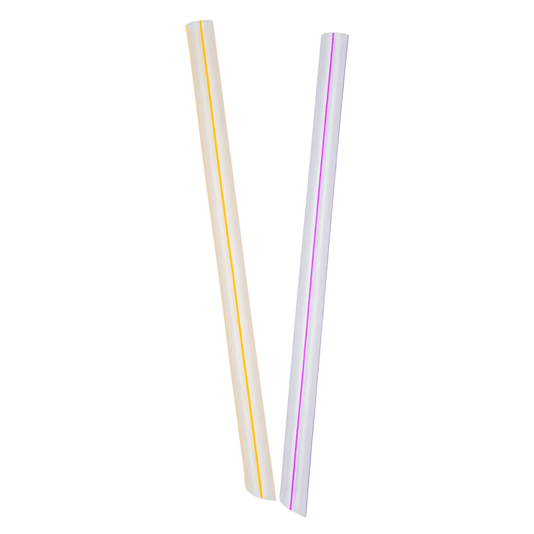 Colossal & Boba Straw 8 IN Plastic Assorted 2250/Case
