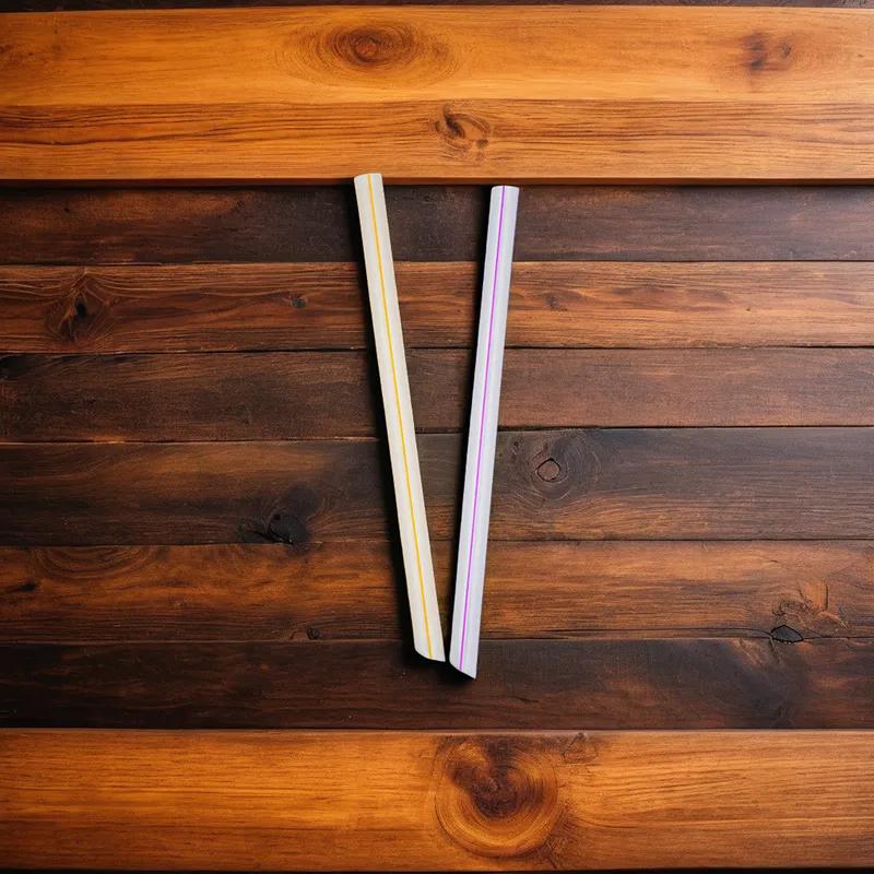 Colossal & Boba Straw 8 IN Plastic Assorted 2250/Case