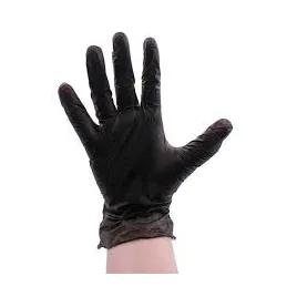 Victoria Bay General Purpose Gloves Small (SM) Black 2.5MIL Vitrile Disposable Powder-Free 100 Count/Pack 10 Packs/Case