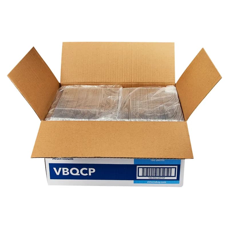 Victoria Bay Cake Pan 1/4 Size 58 OZ Aluminum Full Curl 100/Case