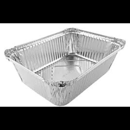Victoria Bay Take-Out Container Base 9.625X7.125X2.75 IN Aluminum Silver Oblong 250/Case