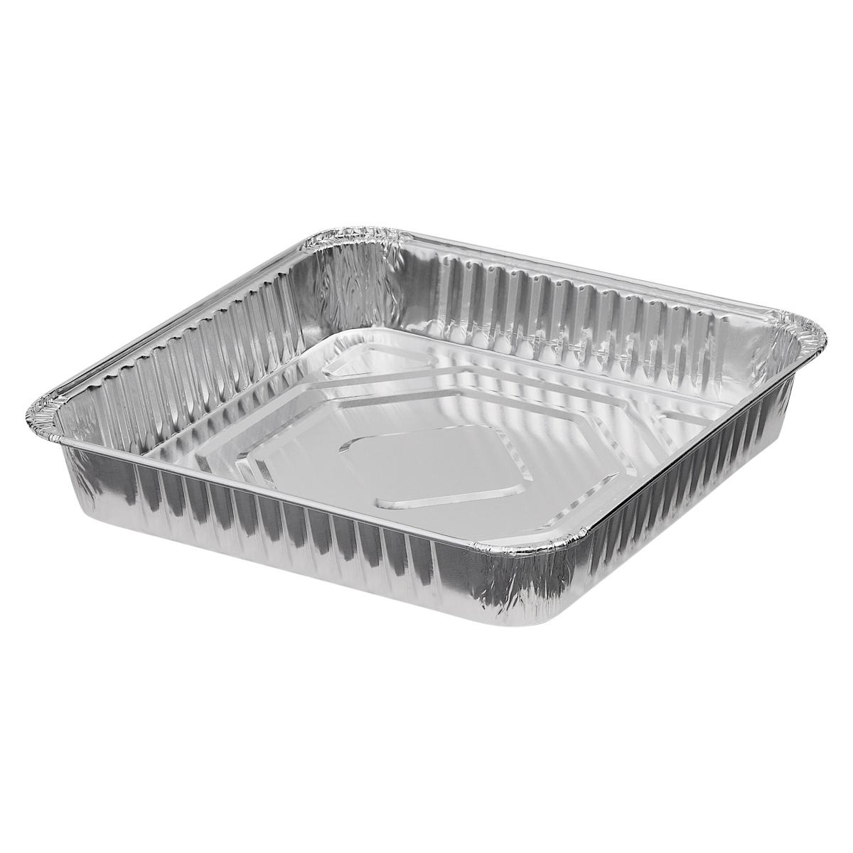 Victoria Bay Cake Pan 8 IN Aluminum Silver Square 500/Case