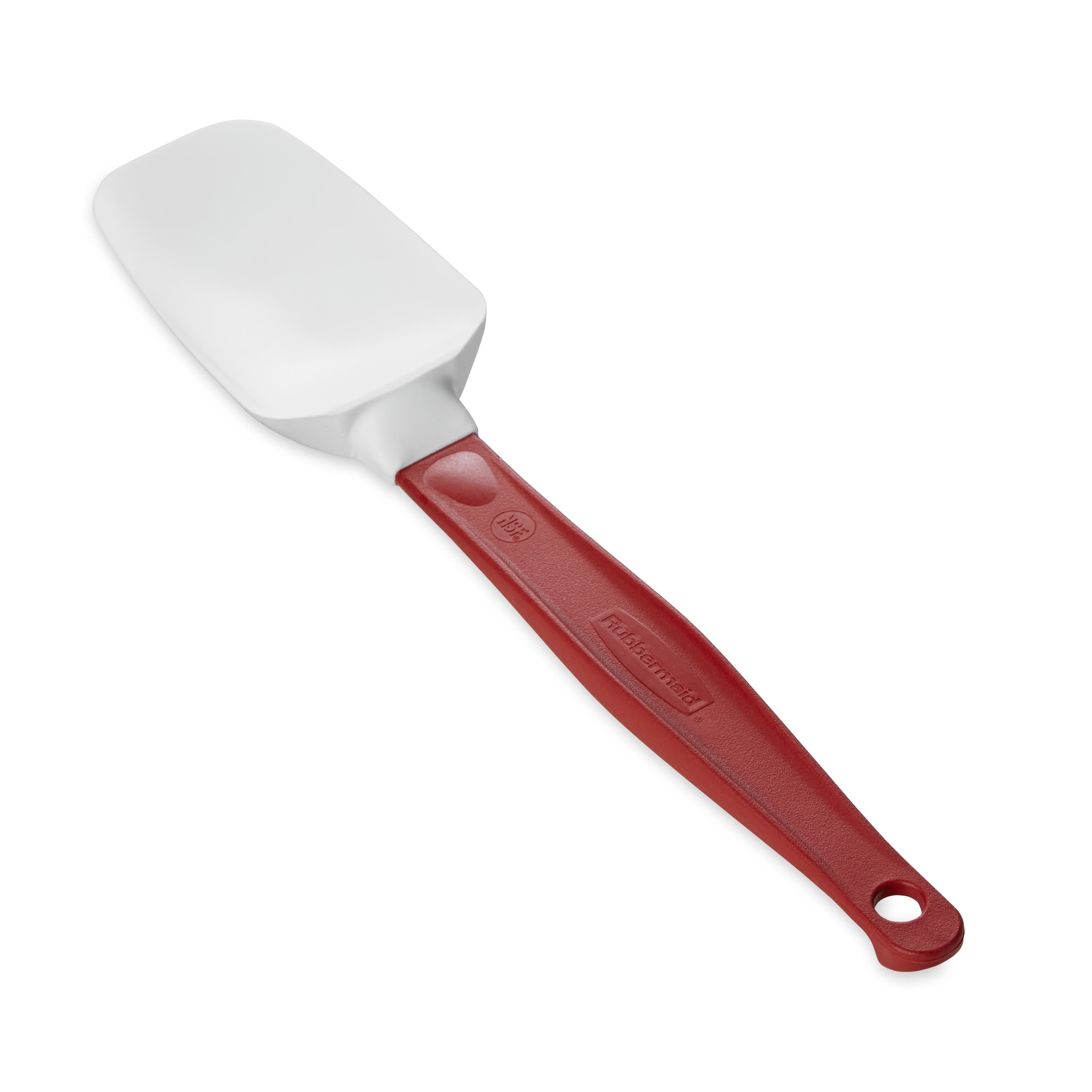 Spoon Scraper Silicone Nylon Red Heat Proof 1/Each