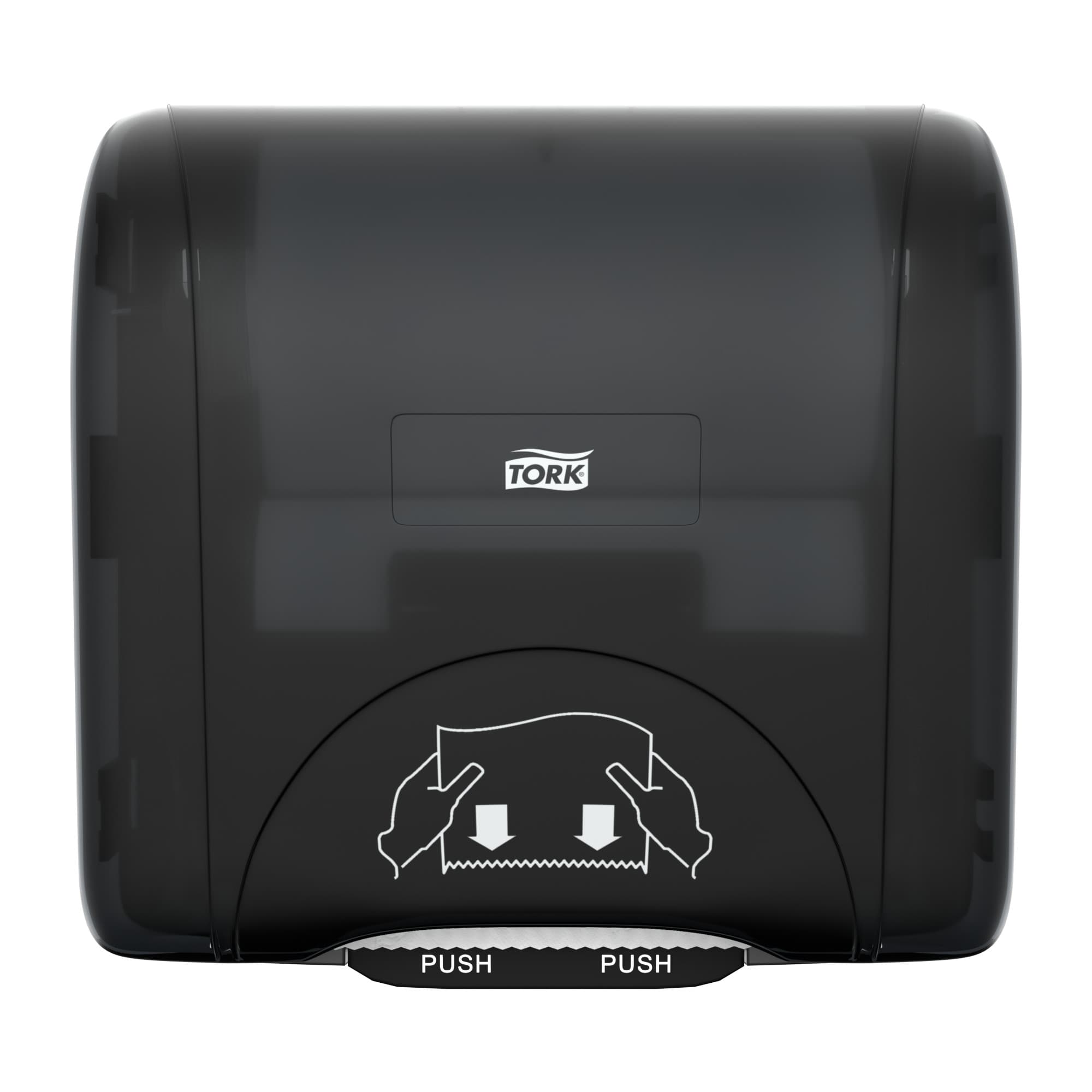 Tork Paper Towel Dispenser H86 7.5X11.75X12.5 IN Plastic Black Mechanical Mini 1/Each